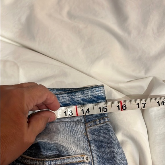 Rag & Bone liquid Miramar rb 28 EUC never worn blue wash super light weight - Picture 8 of 8